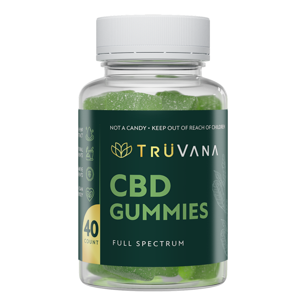 TruVana CBD Gummies: Full-Spectrum Hemp Extract for Stress & Pain Relief