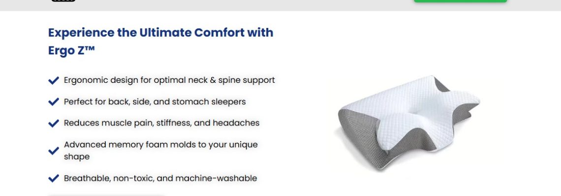 Ergo Z Pillow Reviews – Does It Really Work or Just Hype? Discover the Truth!