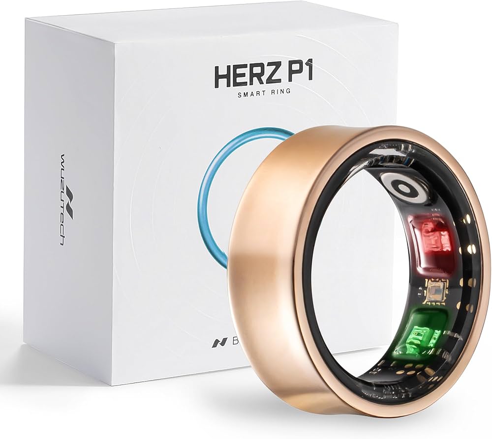 Herz P1 Smart Ring – Premium Wearable Ring for Wellness & Performance!