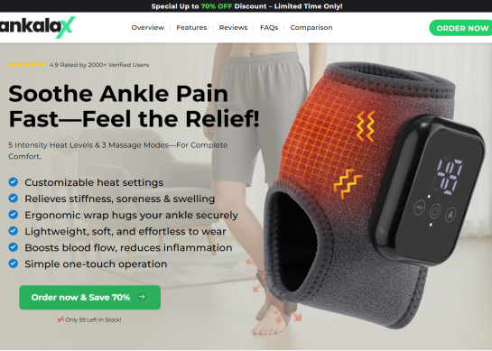  Ankalax Electric Ankle Massager Review: What They Don’t Tell You in the Ads (Full Breakdown)