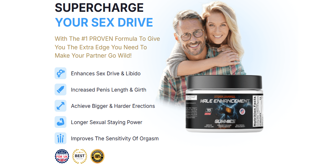 Storm Hammer Gummies – Sexual Performance Boosting!