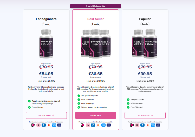 TestoLink UK Reviews [NEWEST UPDATE] Every USA Customer Must Know Before Spending!!!