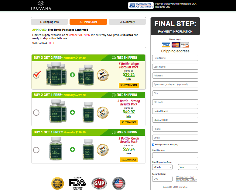 TruVana CBD Gummies Reviews [PROS or CONS] Urgent Consumer Warning to Worry About!