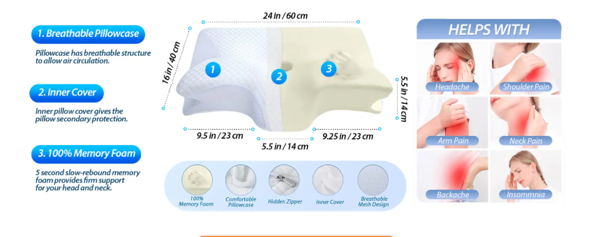 Maas & Bath Ergo Z Pillow : Reviews (BUYER ALERT!) Is It Legit And Safe To Use?