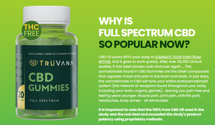 TruVana CBD Gummies on Amazon: Unlock the Power of CBD for a Healthier, Happier You – A Comprehensive