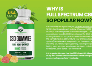 Forest Mountain Farms CBD Gummies Benefits & Its Price! Buy Now!