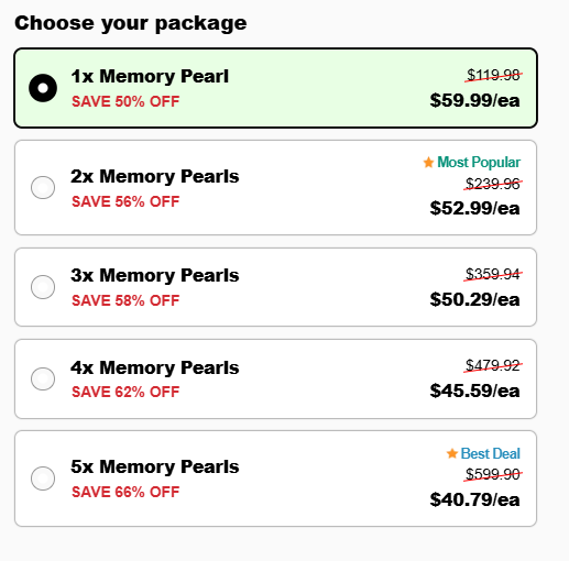 Memory Pearl Reviews – [LATEST REPORT] New Findings Expose Crucial Details Before Buying!