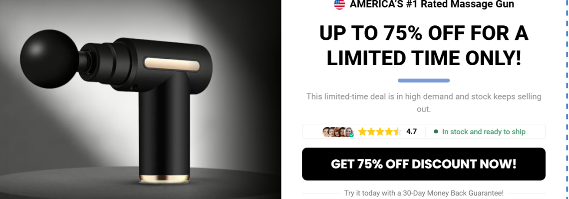 TheraOne Pro Massage Gun Reviews – (Expert Analysis Report!) Official Website Results Before Buy!