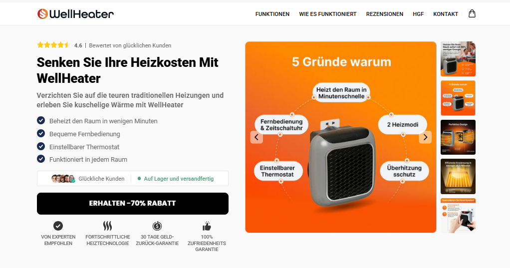 WellHeater: The Future of Sustainable Heating in Germany